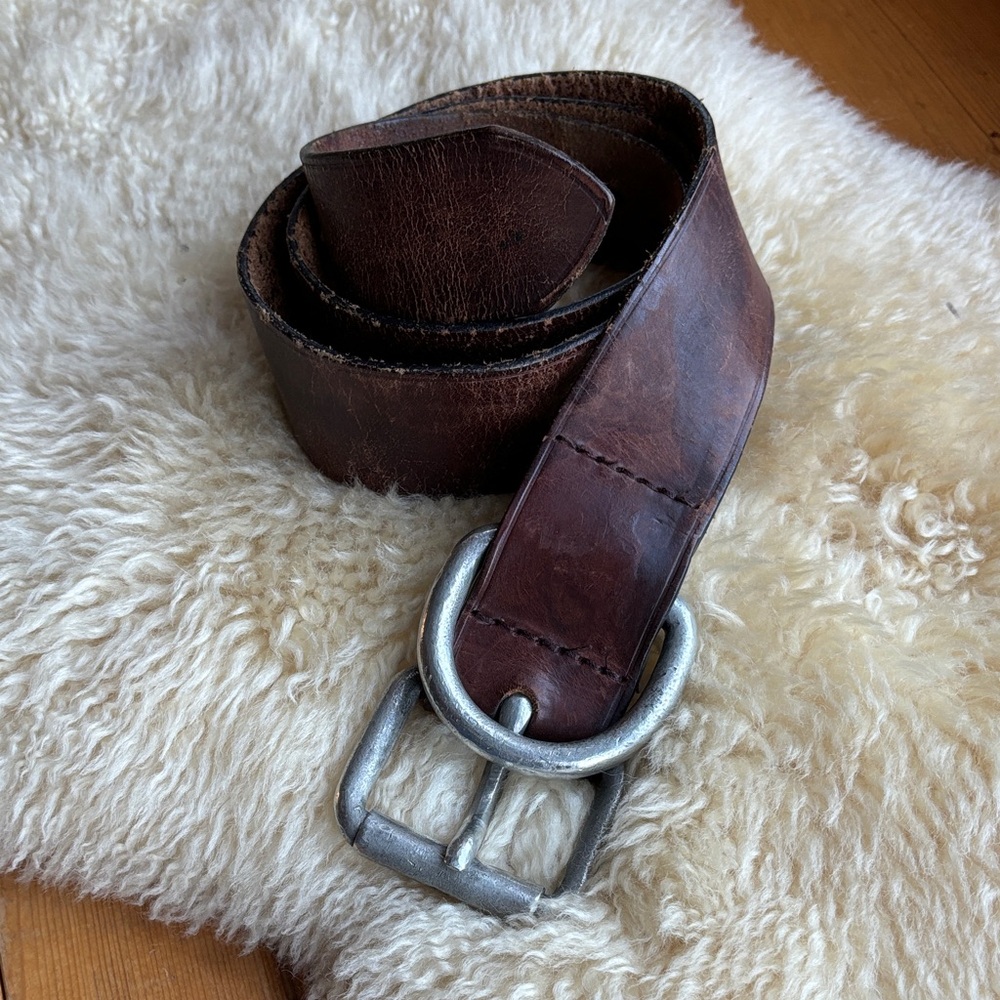 Paul Smith Chunky Leather Belt